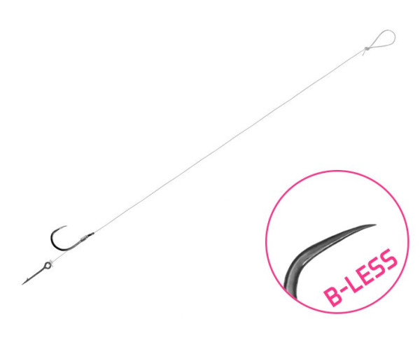 DELPHIN Návazec Delphin FLR Sting / 6ks 8cm / 0,22mm / B-LESS #6 / Sting 5mm