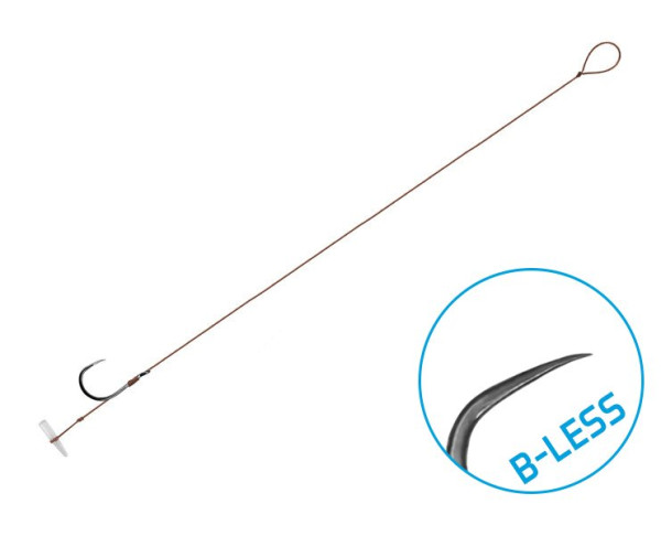 DELPHIN Návazec Delphin Proxi Quickstop / 6ks 8cm / 0,10mm / B-LESS #6