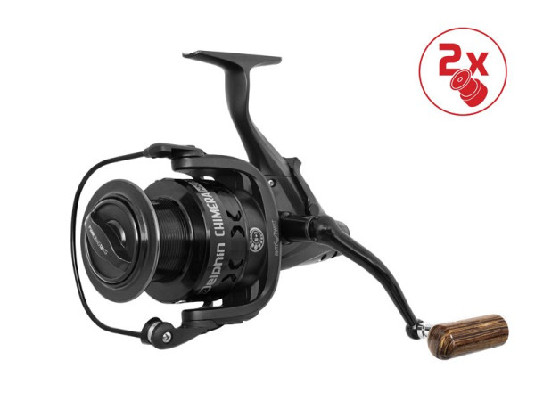 DELPHIN Mělká cívka Delphin CHIMERA NXT 5T SH aluminium