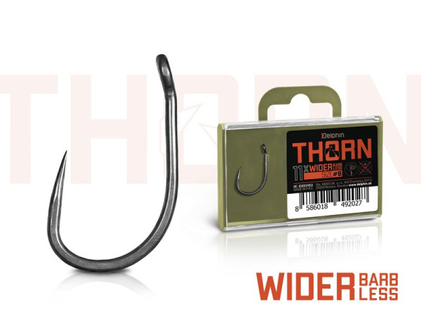 DELPHIN THORN Wider BarbLESS 11x #8