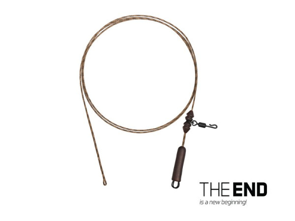 DELPHIN Montáž Delphin THE END Leadcore HELI / 3 ks 80cm