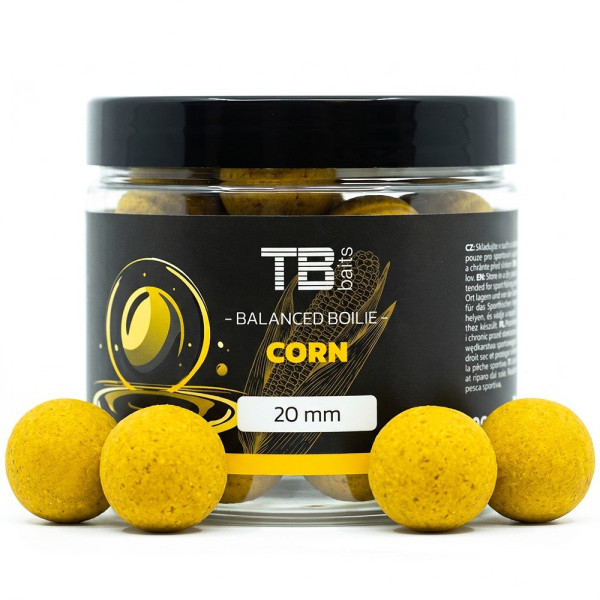 Vyvážené Boilie Balanced + Atraktor Corn 100 g (1)