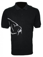 ZFISH Zfish Tričko Carp Polo T-Shirt Black