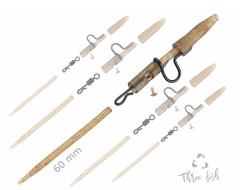 ZFISH ZFISH Závěska Heavy Duty Clip Complete Pin Set 60 mm