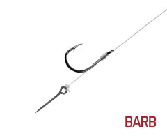 DELPHIN Návazec Delphin FLR Sting / 6ks 12cm / 0,22mm / BARB #6 / Sting 7mm