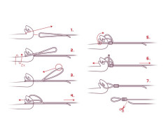 DELPHIN Vazač smyček Delphin KNOTTY