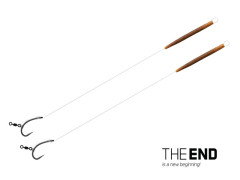 DELPHIN Návazec Delphin THE END D-Rig / 2ks 20 cm / 17lbs / #4