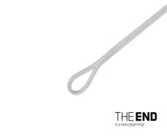 DELPHIN Návazec Delphin THE END FLRcarbon Leader / 1ks 100 cm / 30lbs