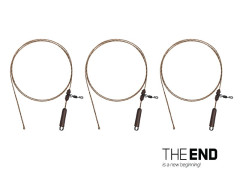 DELPHIN Montáž Delphin THE END Leadcore HELI / 3 ks 80cm