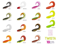 DELPHIN Umělá nástraha Delphin TWISTA UVs / 5ks 10cm/HAWAI