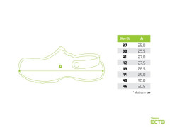 DELPHIN Pantofle Delphin OCTO / limetkově zelené 45