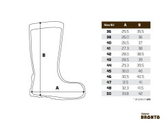 DELPHIN Holínky Delphin BRONTO / hnědé 43