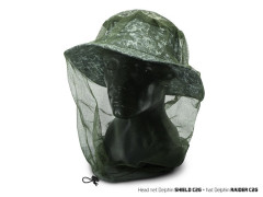 DELPHIN Moskytiéra na klobouk Delphin SHIELD C2G 100x50cm
