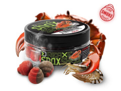 DELPHIN Nástraha D SNAX SHELL 12mm/30g Krab-Krill/wafters/rozpustné