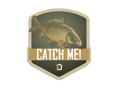 DELPHIN Nálepka Delphin CatchME! KAPR 9x8cm