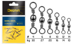 DELPHIN Barrel Swivel A-02/10ks