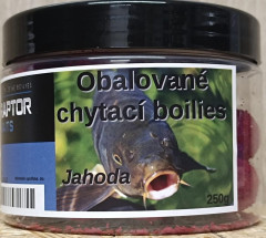 RAPTOR BAITS OBALOVANÉ CHYTACÍ BOILIES 250G