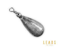 DELPHIN LEADS Hruška s obratlíkem / 5ks 11g