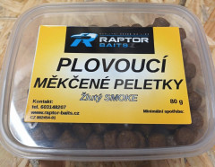 RAPTOR BAITS Plovoucí měkčené peletky