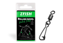 ZFISH ZFISH Obratlík s Karabinou Rolling Swivel & Hooked Snap