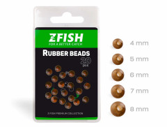 ZFISH ZFISH Gumové korálky Rubber Beads 20ks