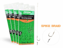 ZFISH ZFISH Návazec Method Feeder Rig Spike Braid 5 ks