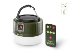 DELPHIN Kempová lampa s ovladačem Delphin SVITA 4W/180lm/3600mAh