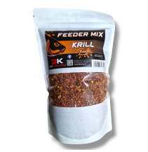 DK FISHING Feeder mix vlhčený krill 1kg