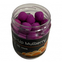 Mastodont Baits Fluo Pop-Up Boilies Mulberry 16mm 200ml