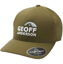 Kšiltovka Geoff Anderson Flexfit Delta zelená 3D logo