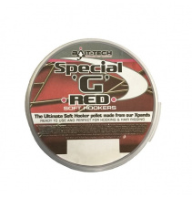 Bait-Tech měkčené pelety Soft Hookers Special G Red 6 mm 180 ml