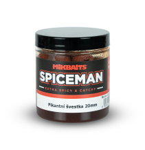 Spiceman boilie v dipu 250ml - Pikantní švestka 20mm