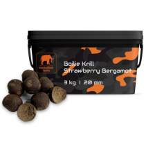 Mastodont Baits Boilies Krill Strawberry Bergamot 3 kg 20 mm