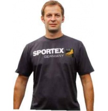 Sportex T-Shirt Tričko s velkým logem - tmavě šedé