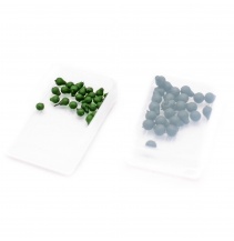 Garda zarážky - Háčkové zarážky elastické zelené 20ks
