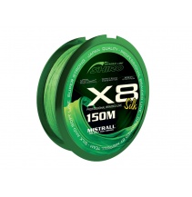 Mistrall pletená šňůra Shiro Silk X8 0,25mm 150m zelená